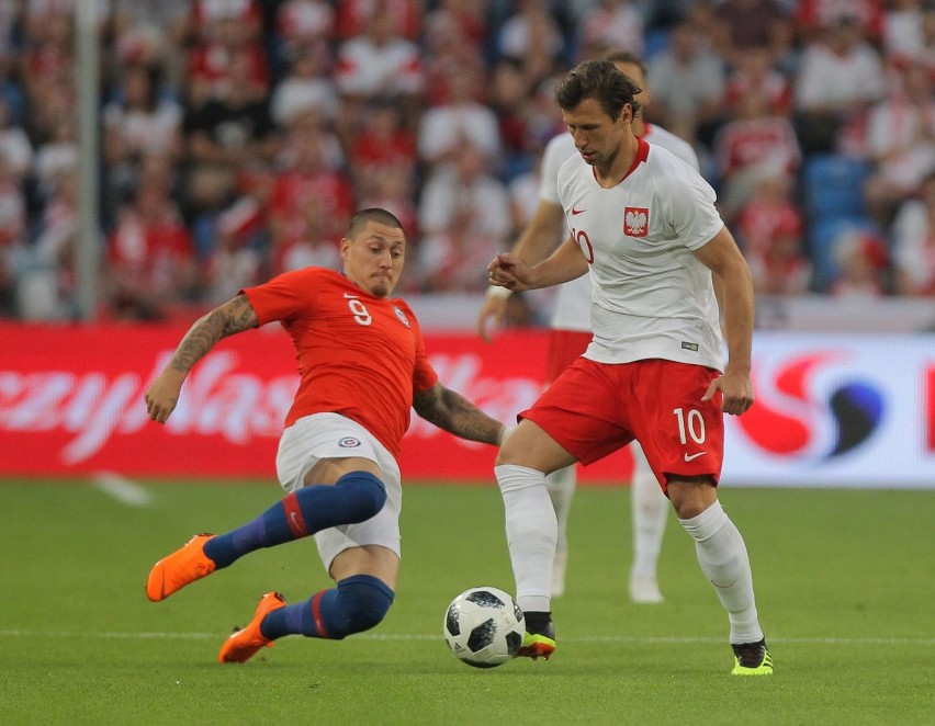 08.06.2018 r. Mecz Polska - Chile 2:2