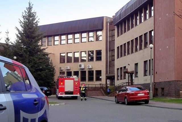 W banku w Gorzowie uruchomił się alarm pożarowy.