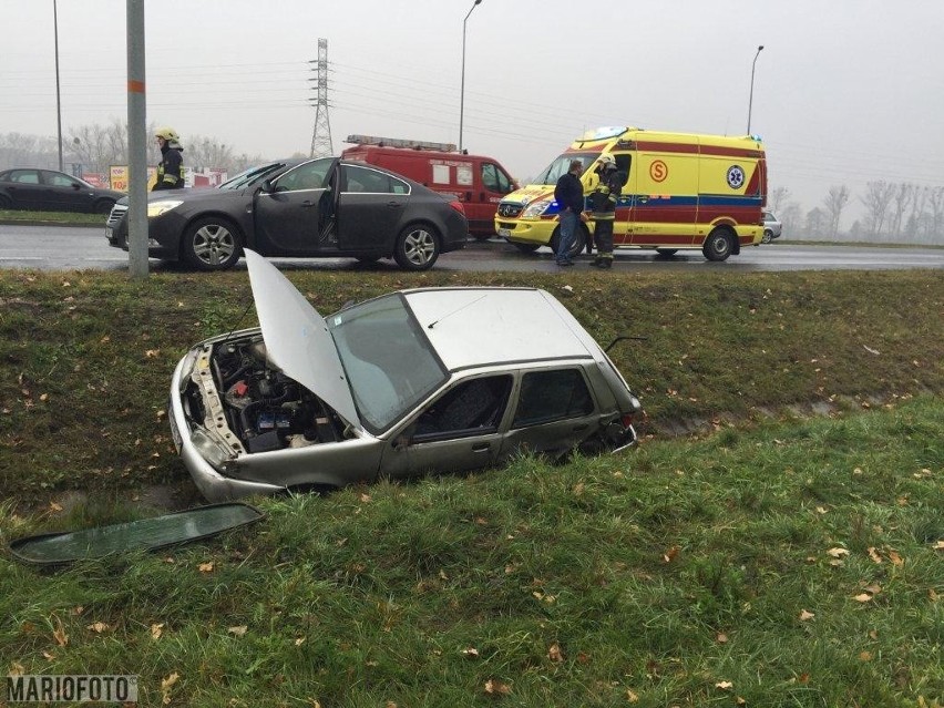 Do wypadku doszło w okolicy ronda Szczakiela.