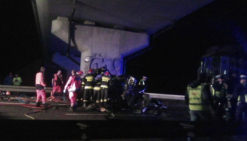 W wypadku na S3 w Gorzowie zginęły dwie osoby