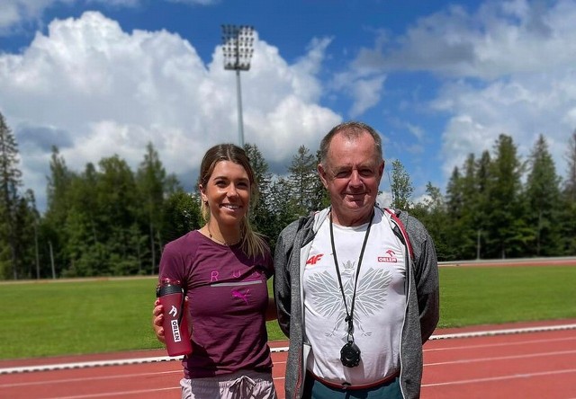 Kornelia Lesiewicz i Zbigniew Król