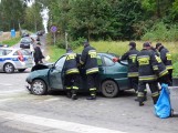 Wypadek koło Krojant. Cztery osoby trafiły do szpitala 