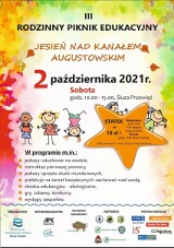 Rodzinny Piknik Edukacyjny "Jesień nad Kanałem Augustowskim" w Przewięzi