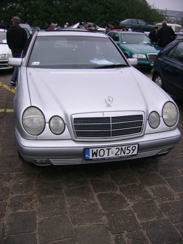 Mercedes E220, 1996 r., 2,2 D, 4x airbag, ABS, immobiliser,...