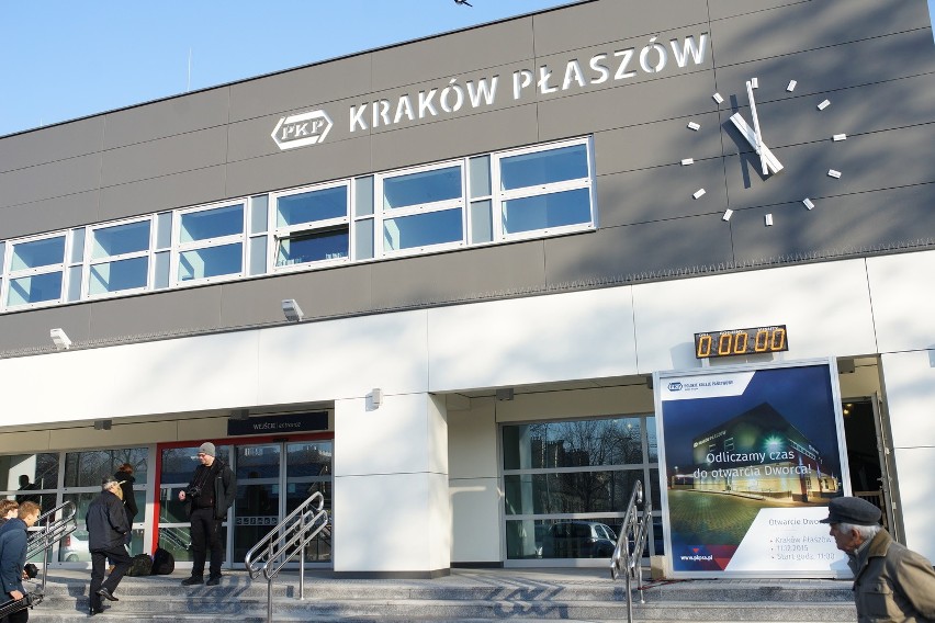 Kraków. Dworzec w Płaszowie po przebudowie