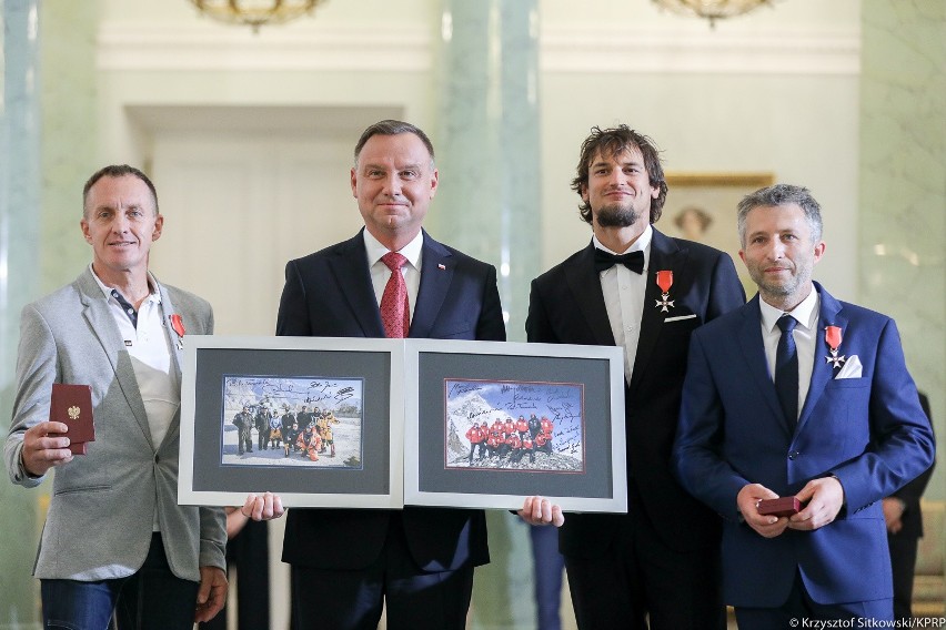 Odznaczenia dla polskich himalaistów. Piotr Tomala z Lublina wśród uhonorowanych przez prezydenta