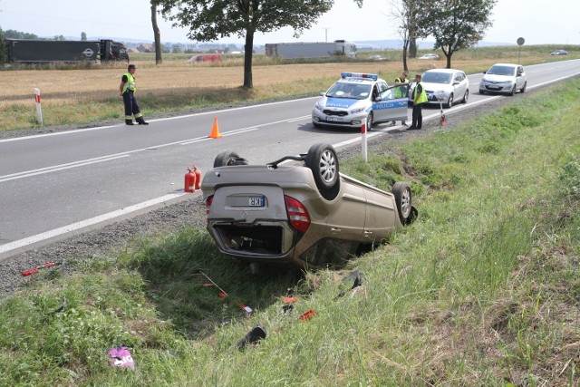 Auto Jana Frycza po wypadku