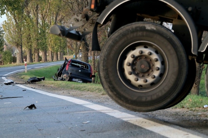 Wypadek na drodze krajowej numer 8 (3.11.2022)