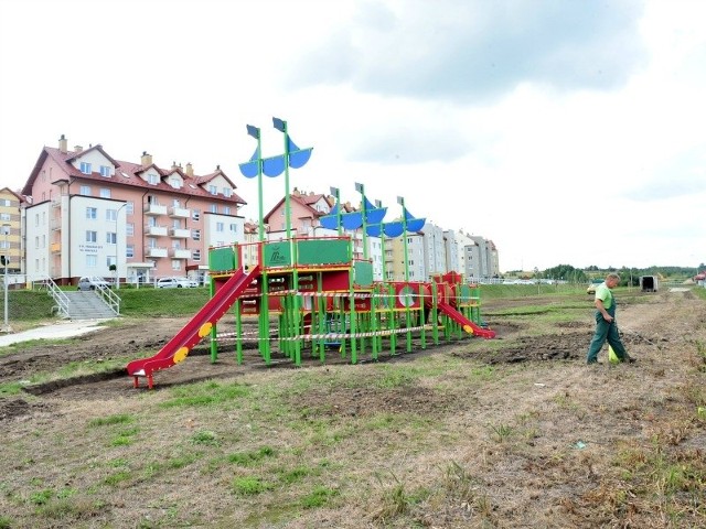 Duży statek będzie jedną z największych atrakcji nowego placu zabaw.