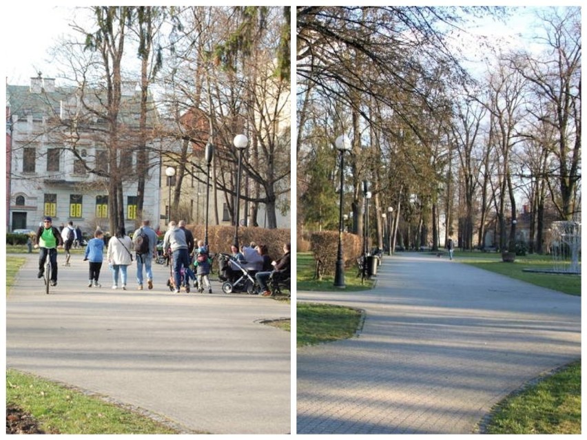 Zdjęcie od lewej zostało zrobione w zeszłym roku, teraz jest...