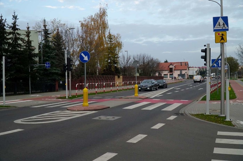 Przebudowano skrzyżowanie Poznańskiej i Piaskowej w...