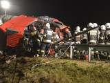 Śmiertelny wypadek na autostradzie A2. Zginął pasażer tira [zdjęcia]