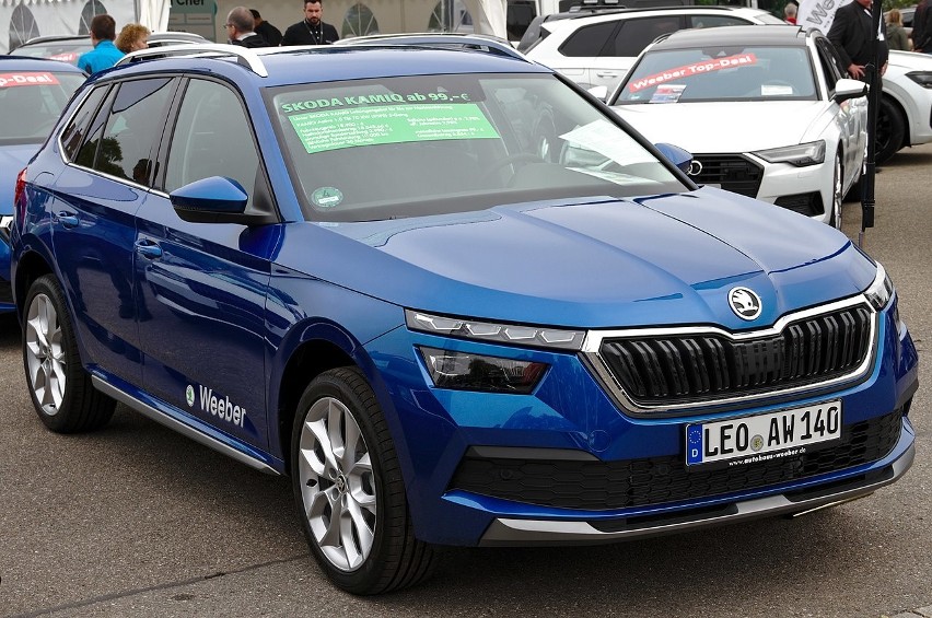 Crossover Skoda Kamiq.