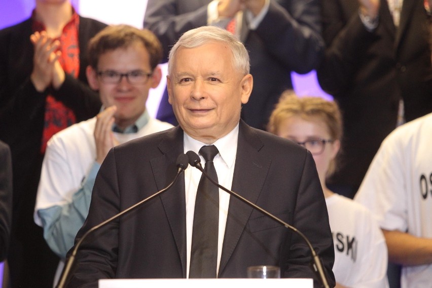 Wybory Samorządowe 2014: Jarosław Kaczyński na konwencji PiS...