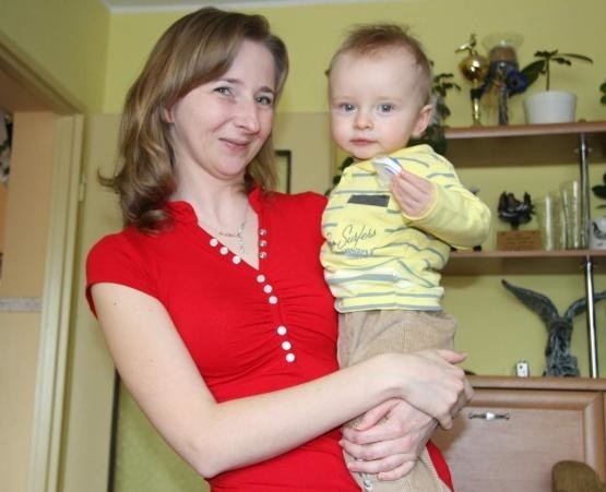 Dorota Durka, mama 14 miesięcznego Pawełka: - Dobrze, że w przedszkolu postawną nowe miejsce dla dzieci w wieku żłobkowym.