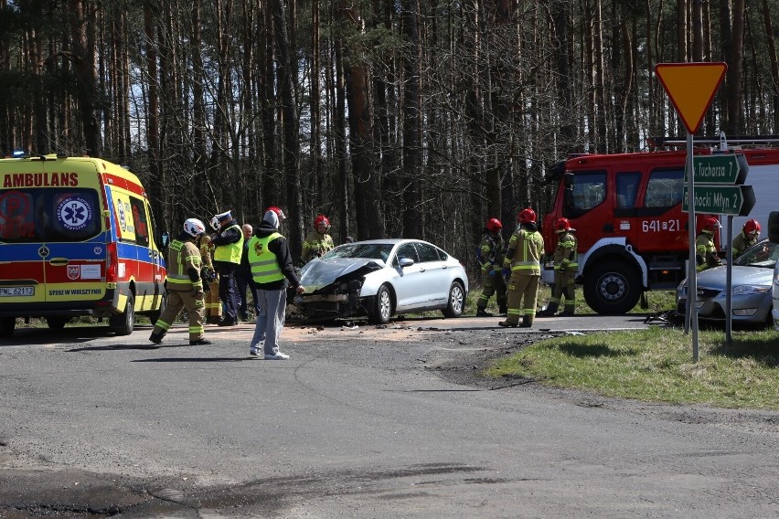 Wypadek na Drodze Wojewódzkiej pod Wolsztynem