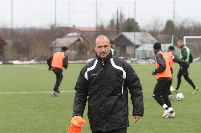 Trener Michał Probierz