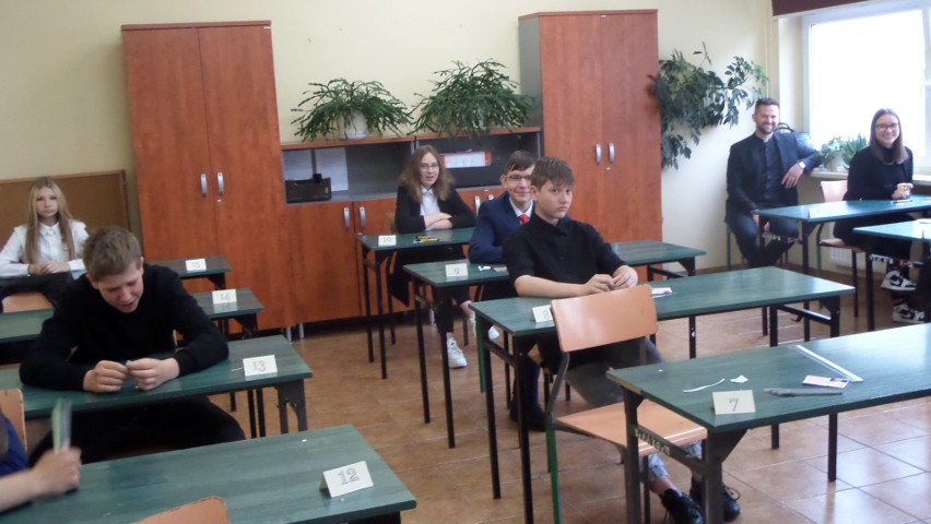 Egzaminy 8-klasistów w Myszkowie