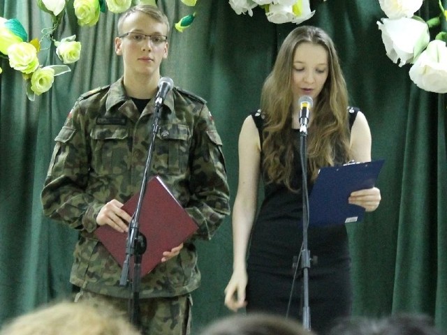W konkursie wystąpili uczniowie buskiego Gimnazjum numer 1.