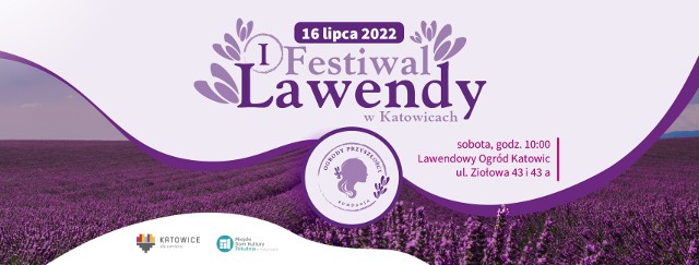 Festiwal Lawendy w Katowicach - plakat wydarzenia.