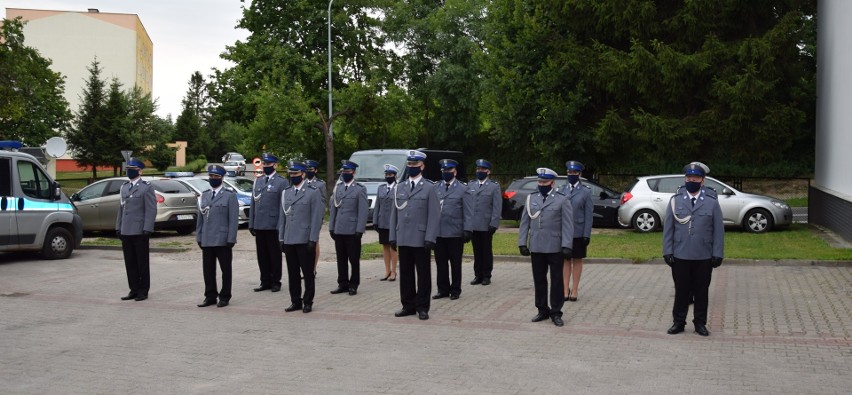 Policjanci  z regionu obchodzili 101 rocznicę  powołania...