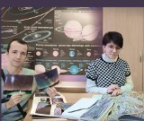 Sukces Pawła Skiby i Mai Roli z ostrowieckiego „Staszica” w II Międzynarodowym Konkursie Plastyczno – Fotograficznym "Astronomia Art"