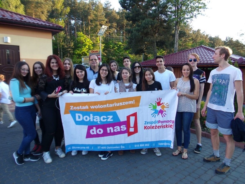 Wolontariusze z kilku krajów pracowali w Ostrowcu