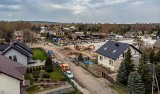 Duża inwestycja drogowa w Skarżysku - zobacz zdjęcia z drona 