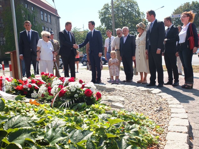 Skwer Solidarności w Opolu.