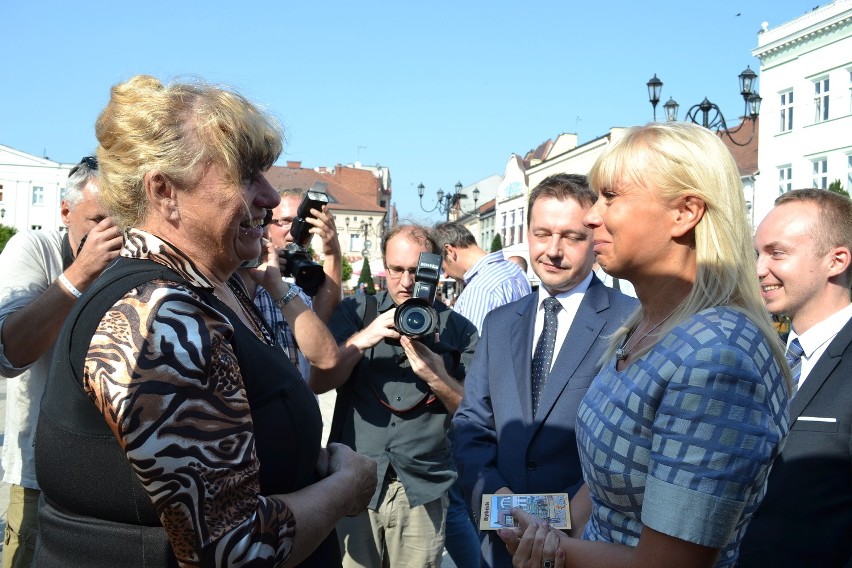 Elżbieta Bieńkowska w Rybniku