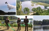 W środku wielkiego lasu powstał nowy zbiornik. Będzie nas chronił przed pożarami i nawadniał tereny leśne