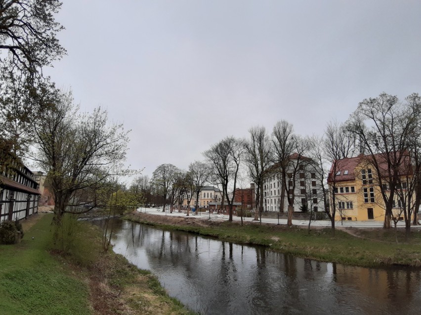 Trwa budowa Bulwarów nad Słupią.