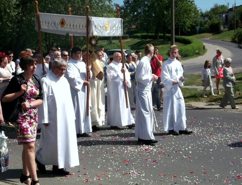 Boże Ciało w parafii św. Józefa w Świeciu