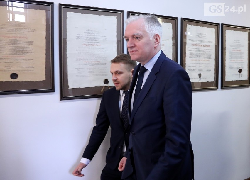 Minister Gowin przywiózł duże pieniądze dla szczecińskich uczelni