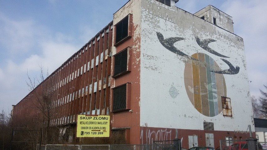 Ruiny po dawnych zakładach Wanda w Sosnowcu straszą od lat...