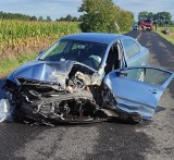 Wypadek pod Paczkowem. Nietrzeźwy obywatel Czech czołowo zderzył się z volvo