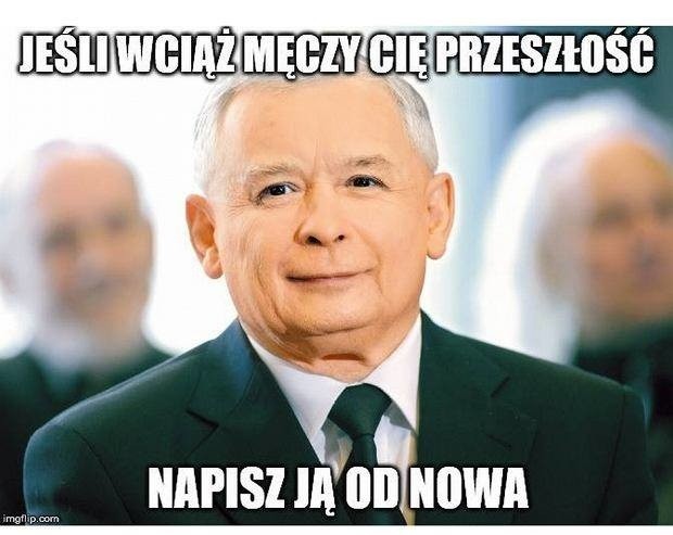 Memy z Jarosławem Kaczyńskim w roli głównej.