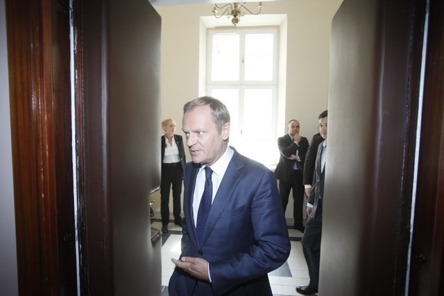 Premier Donald Tusk w Katowicach