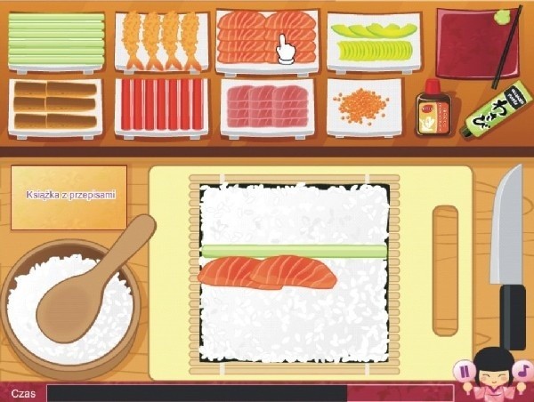 Przygotuj najlepsze sushi na świecie.