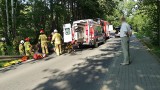Mazańcowice, powiat bielski: Zderzenie czołowe dwóch rowerzystek z samochodem osobowym. Jedna osoba w szpitalu 