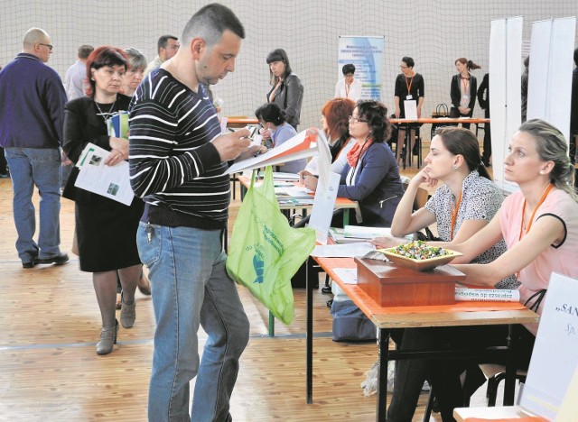 Targi spotkały się z dużym zainteresowaniem ze strony mieszkańców powiatu sandomierskiego.