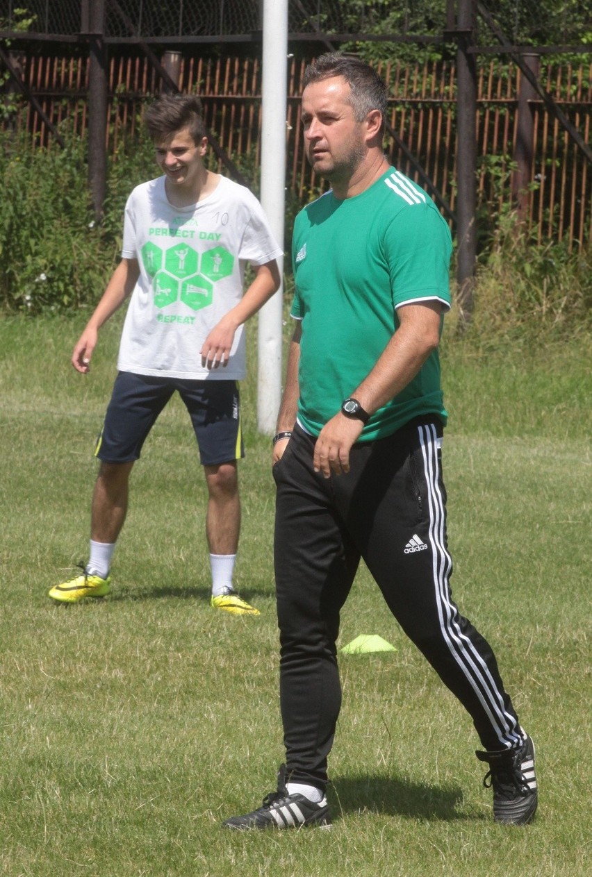 Pierwszy trening Radomiaka 2 lipca 2014