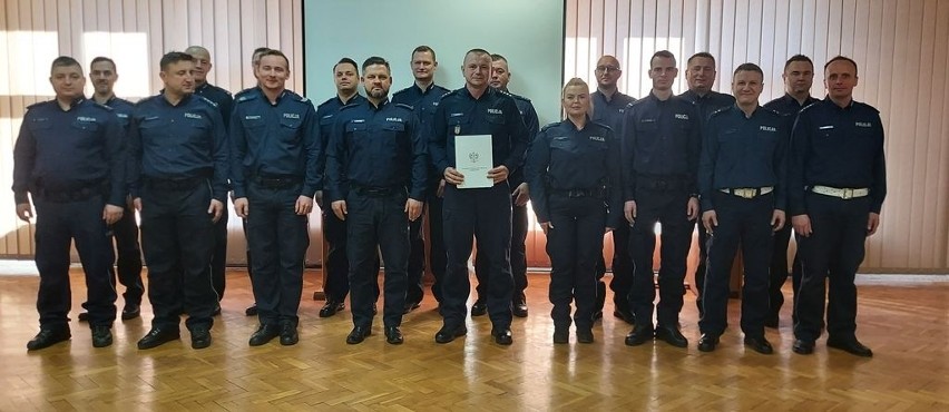 Nowy zastępca komendanta powiatowego policji w Wieluniu. Zobacz zdjęcia