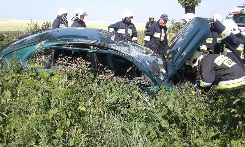 Dziś przed godziną 10 doszło do wypadku w Witowiczkach...