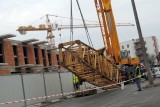 Toruń. Wstrzymana budowa bloków na rogu PCK i Grudziądzkiej
