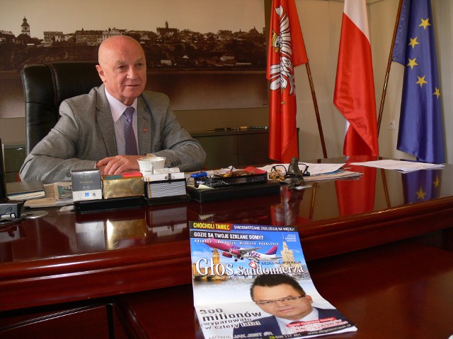 Burmistrz Sandomierza  nie zgadza się z treściami, jakie radny zamieszcza w swojej gazecie  "Głos Sandomierza".