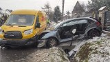 Groźny wypadek w Zakrzowie. Wzywano śmigłowiec