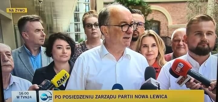 Tomasz Trela, szef Nowej Lewicy, a wcześniej SLD, w Łodzi i...