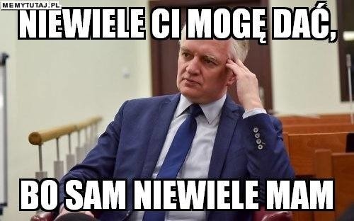 #BIEDNYJAKGOWIN podbija Internet. Minister Jarosław Gowin przeprasza za "Nie starczało mi do pierwszego" MEMY zostały [MEMY]