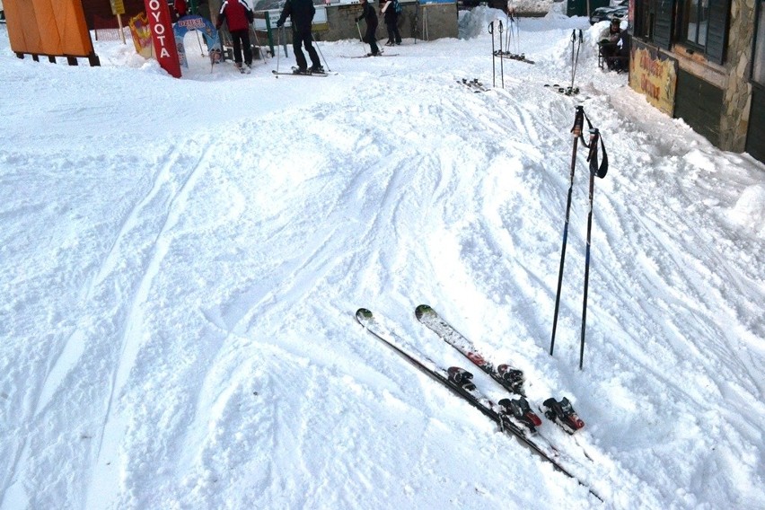 Warunki do jazdy na nartach są bardzo dobre